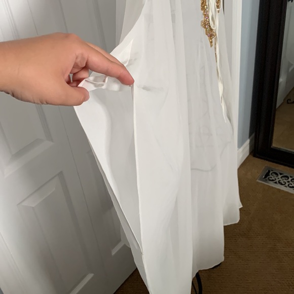 Beautiful Beaded Bathing Suit Cover Up - Picture 4 of 5